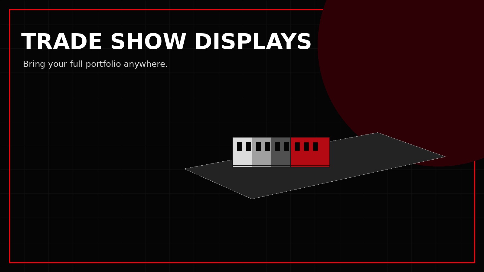 Trade show display