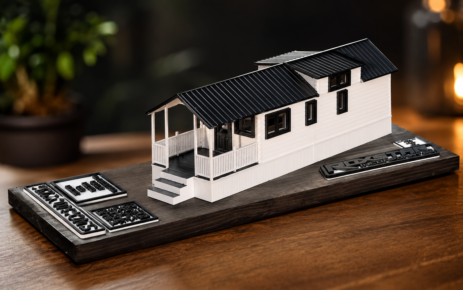 3D building model render